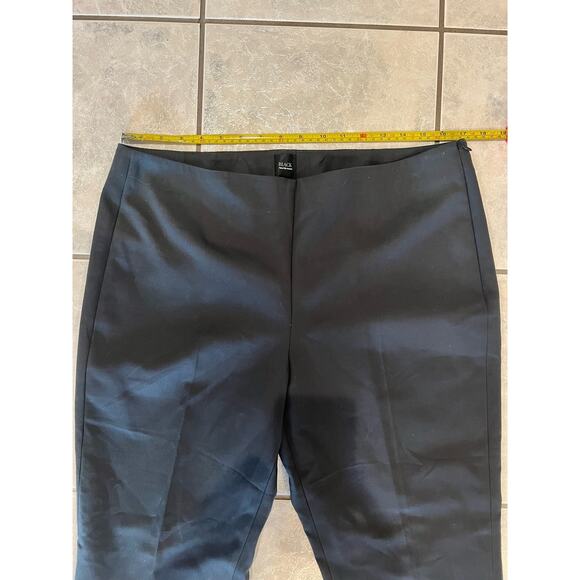 048 Saks Fifth Avenue NWT Black Label Trousers Charcoal Pants Sz 14 - Picture 5 of 7